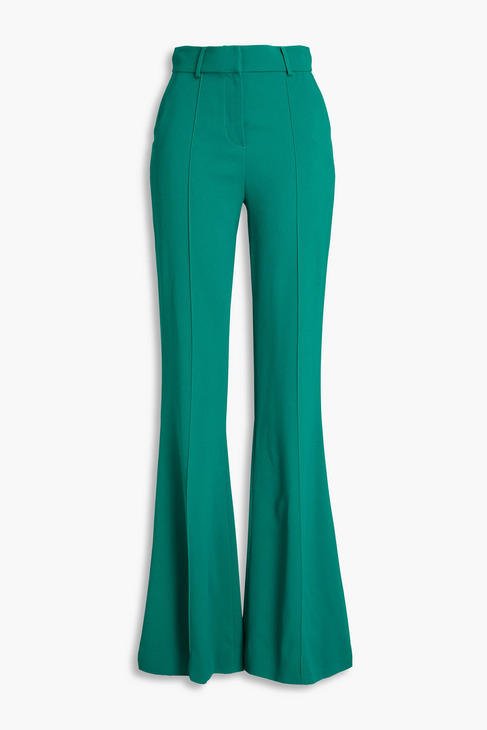 Crepe flared pants