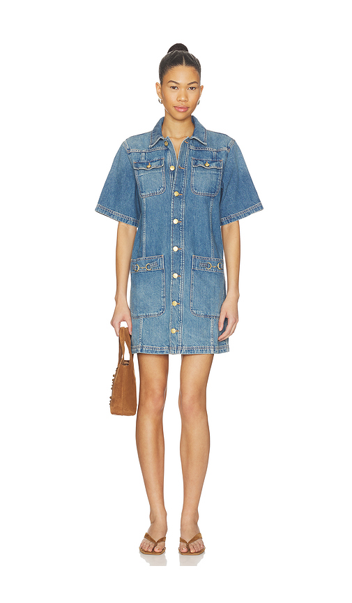 Ulla Johnson Painters Dress in Blue. XS. Also in S, M