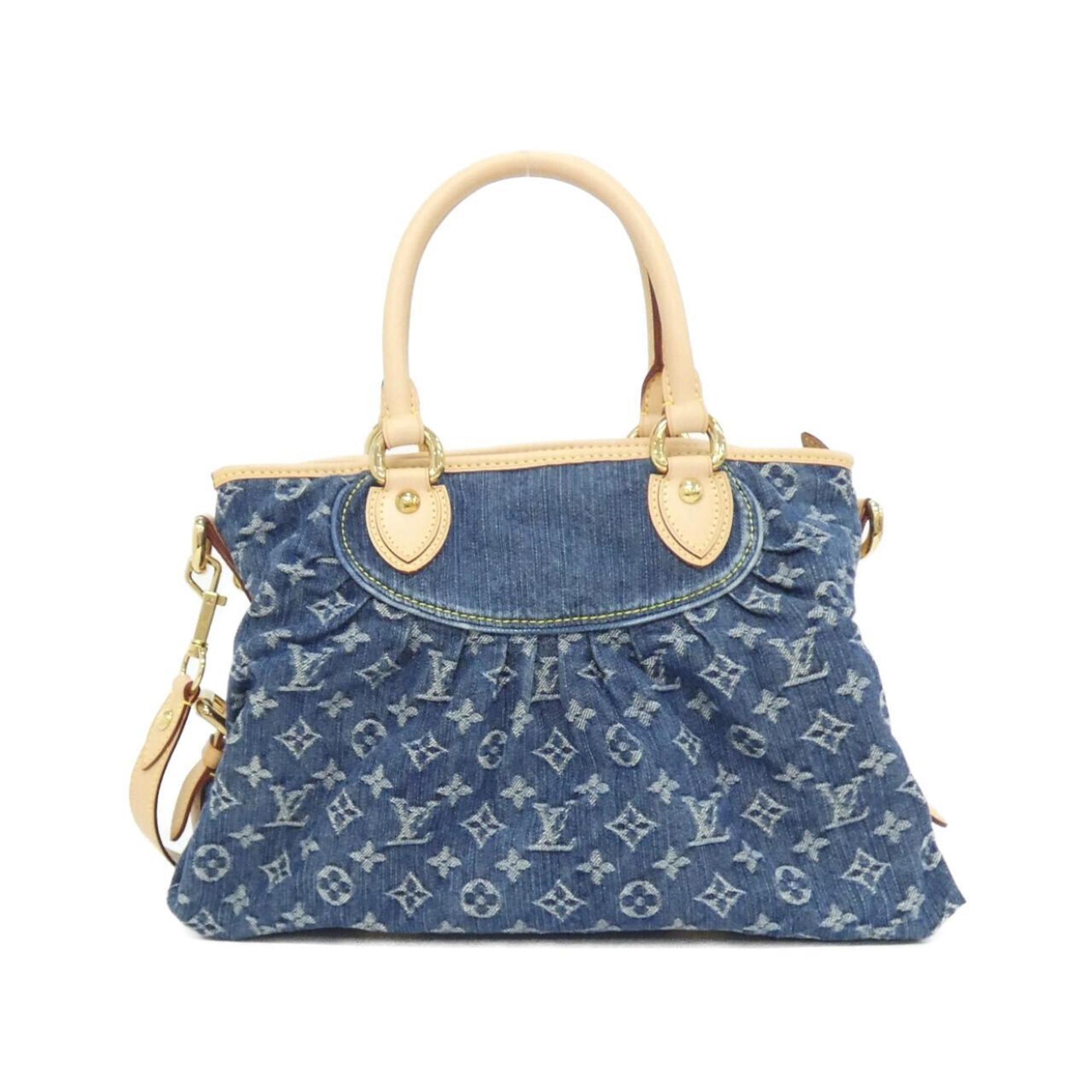 Louis Vuitton Blue Denim Handbag Pre-Owned