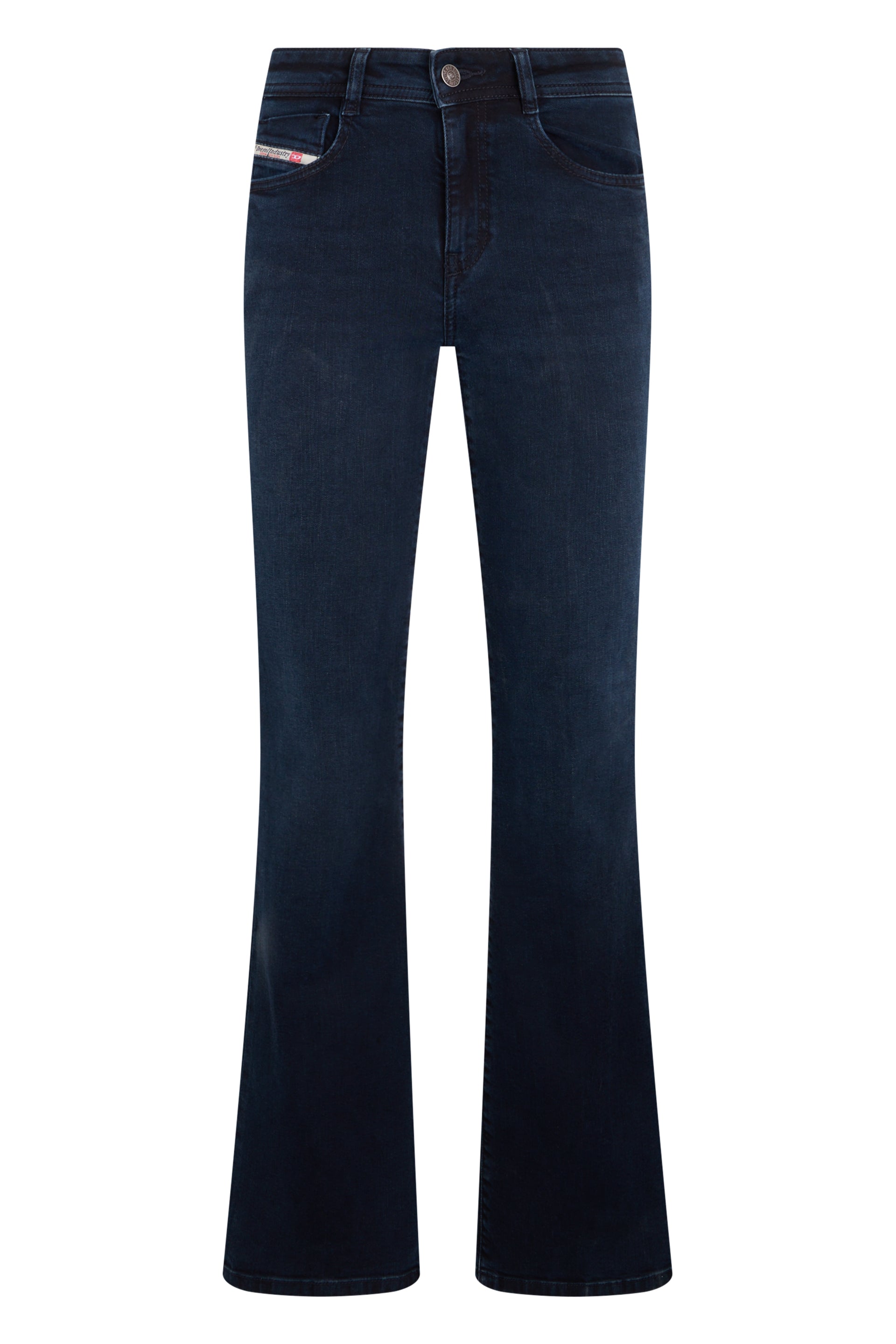 Women's Flared Bell-Bottom Jeans in Cotton Denim