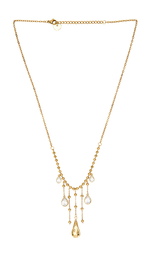 BRACHA Nori Necklace in Unique Color & Gold in Metallic Gold