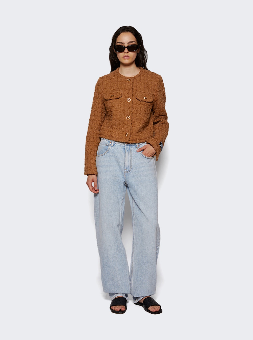 Heritage tweed jacket - Brown
