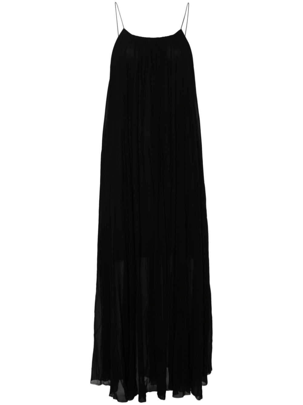 Solin slip-on maxi dress - Black