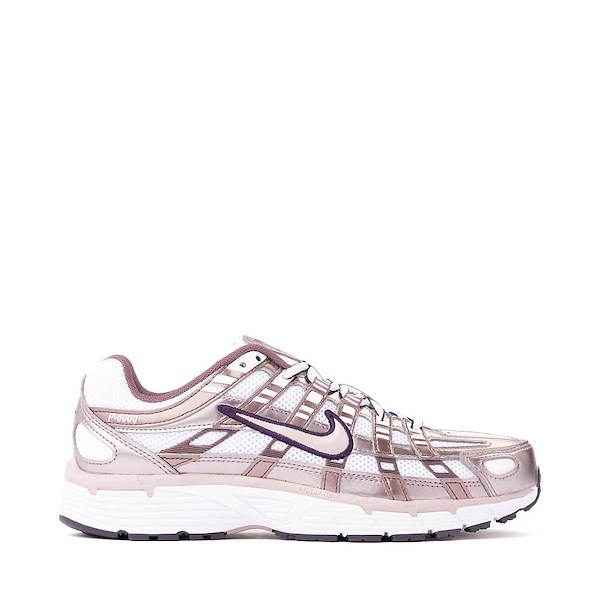 Womens Nike P-6000 Athletic Shoe - White / Light Violet Ore / Tattoo / Purple Dynasty