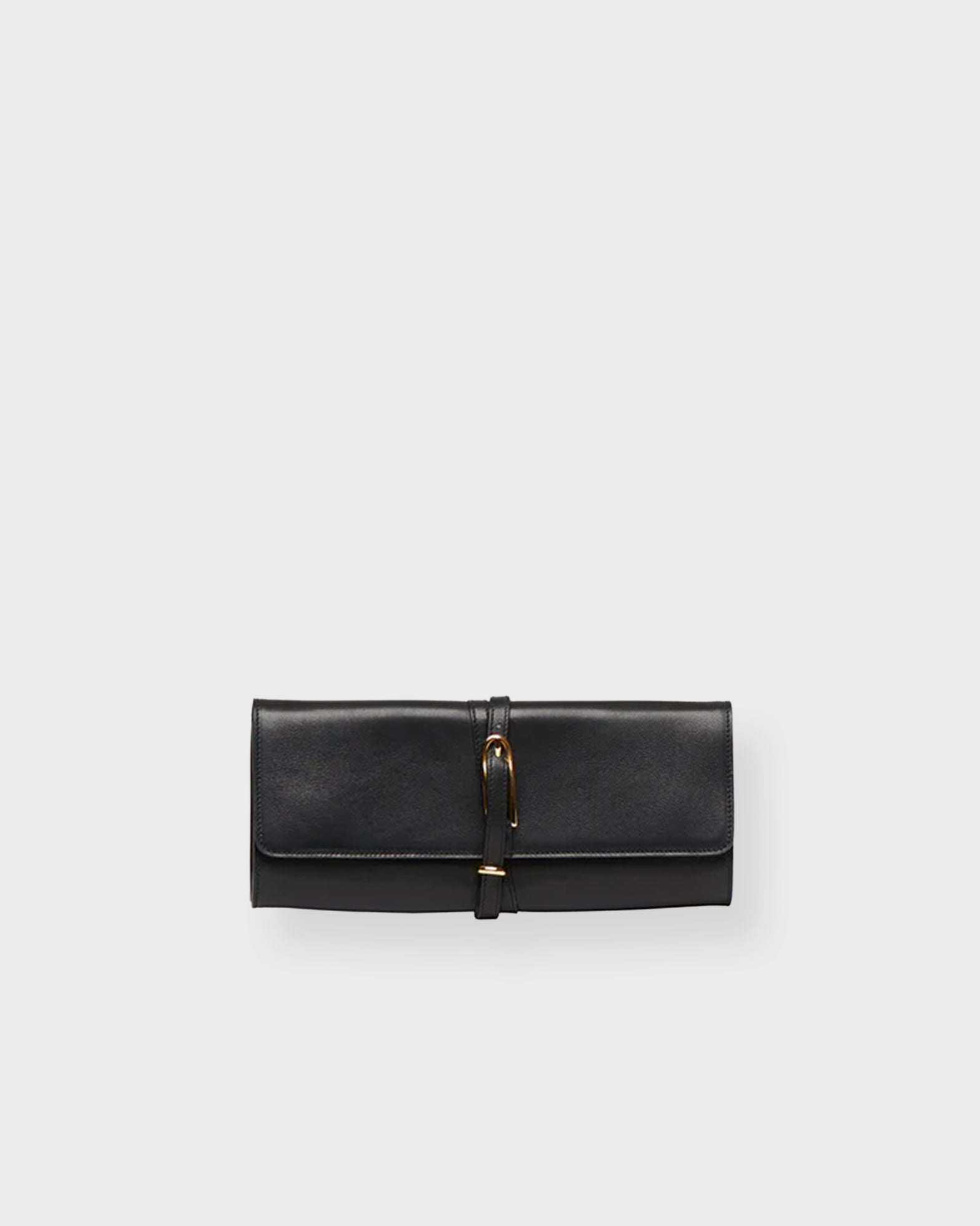 Liffner Bag Belted Clutch Black ONESIZE