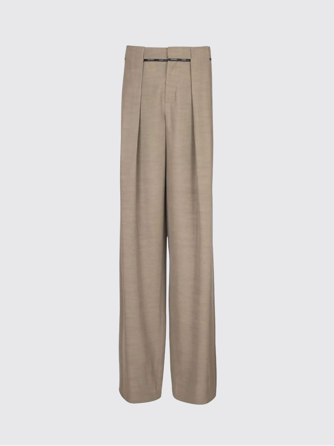 Pleated trousers - Neutrals