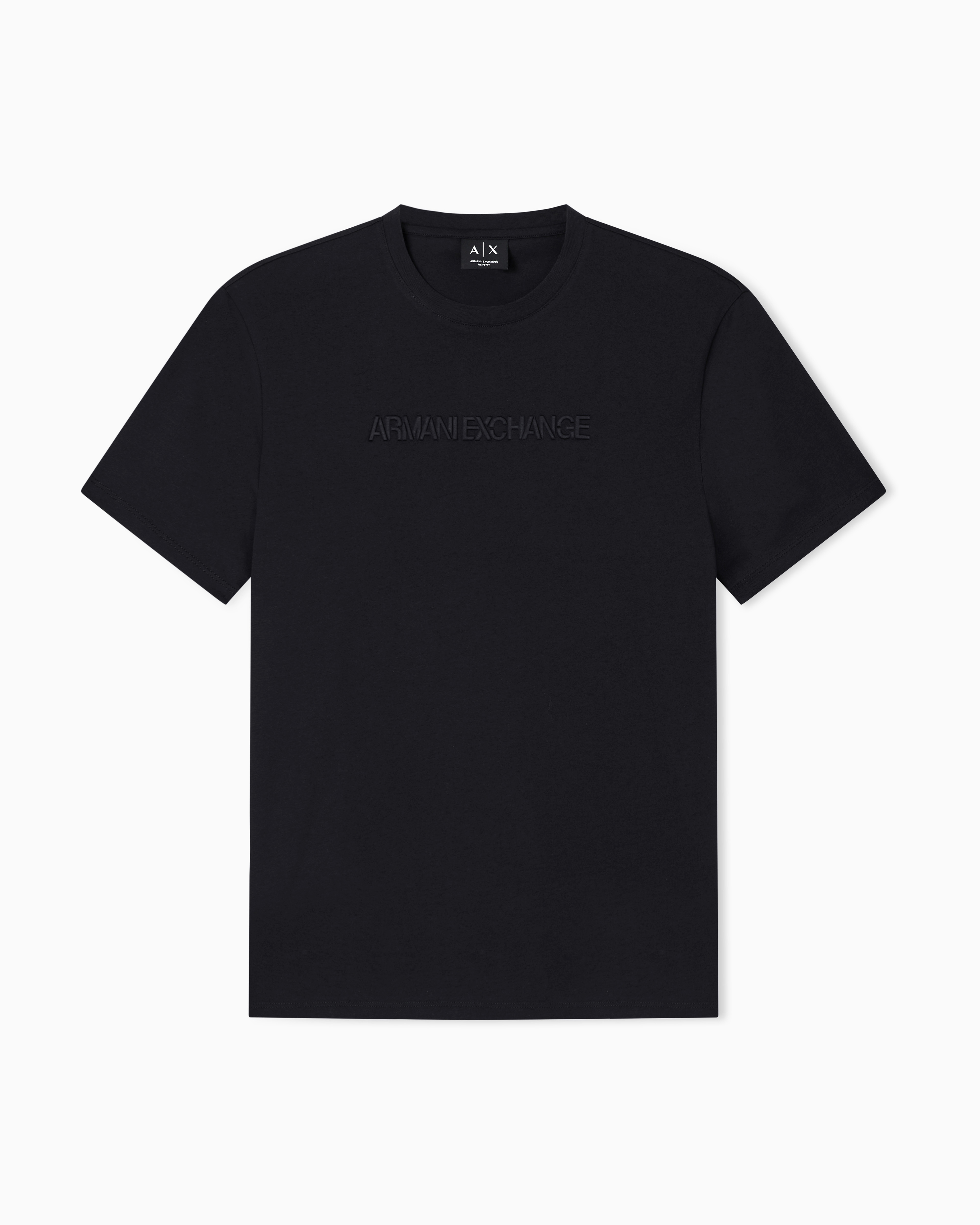 Slim-Fit T-shirt in Cotton Jersey with tonal embossed logo