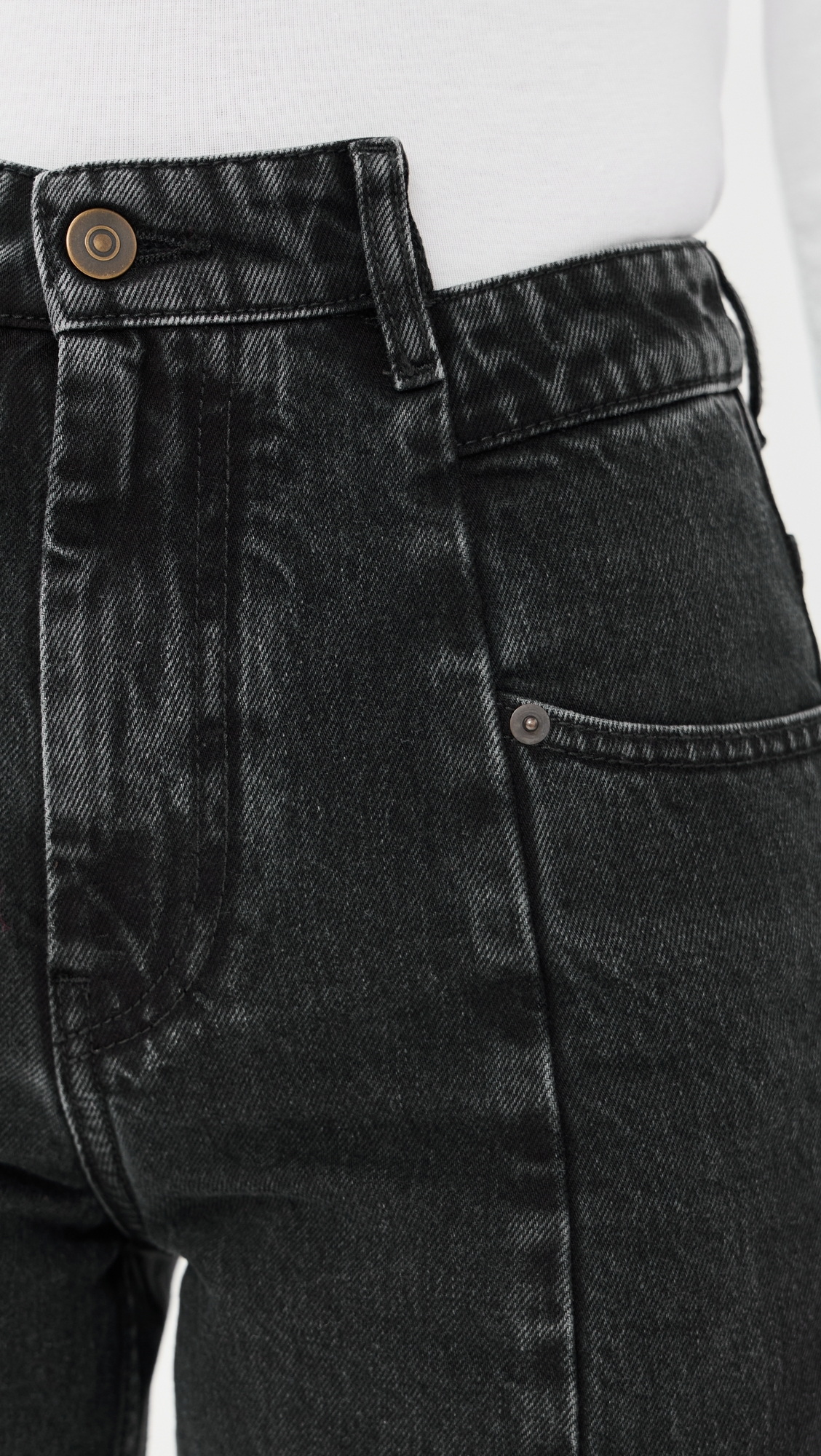 5 Pockets Pants Medium Black Stone