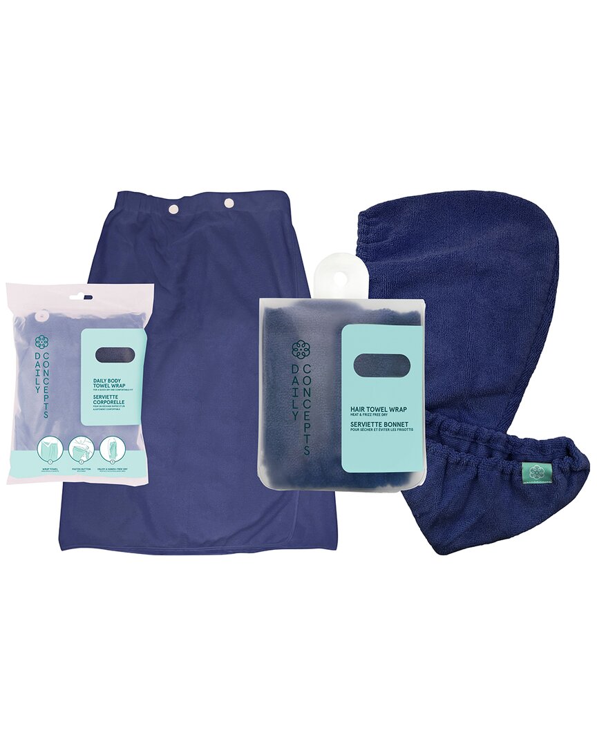 Daily Body Towel + Daily Hair Towel