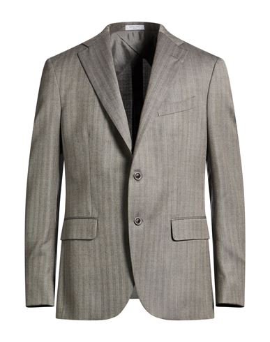 Man Blazer Grey Size 44 Virgin Wool, Silk