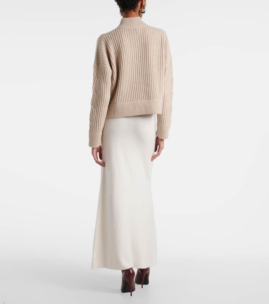 Afelio wool and cashmere cardigan