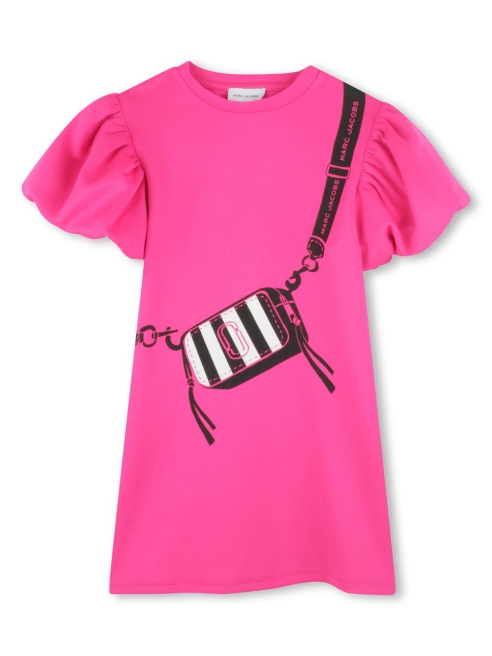 Snapshot short sleeve dress - Pink