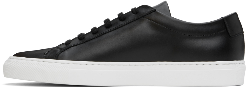 Common Projects Black Achilles Low Sneakers