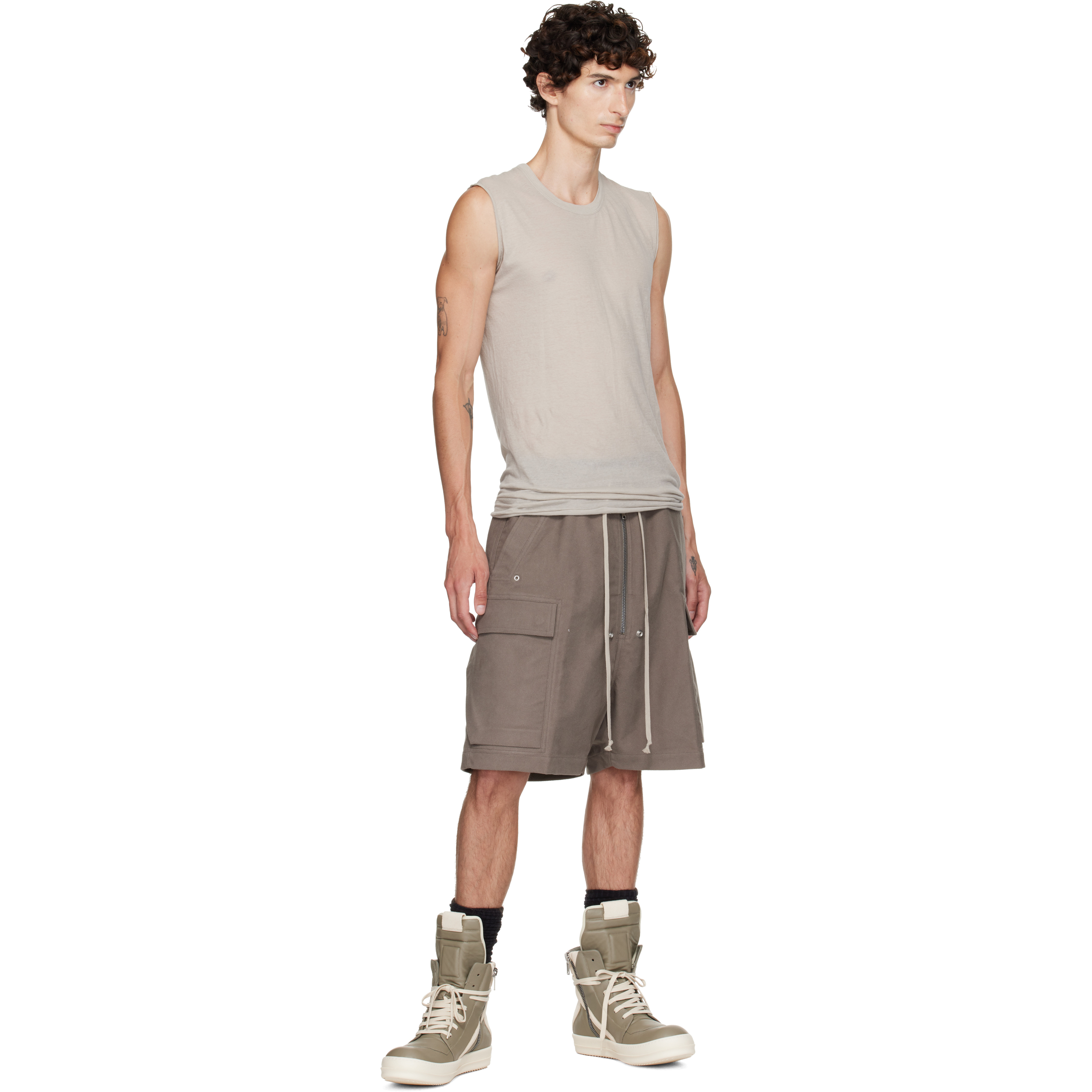 Gray Tower Cargobela Shorts