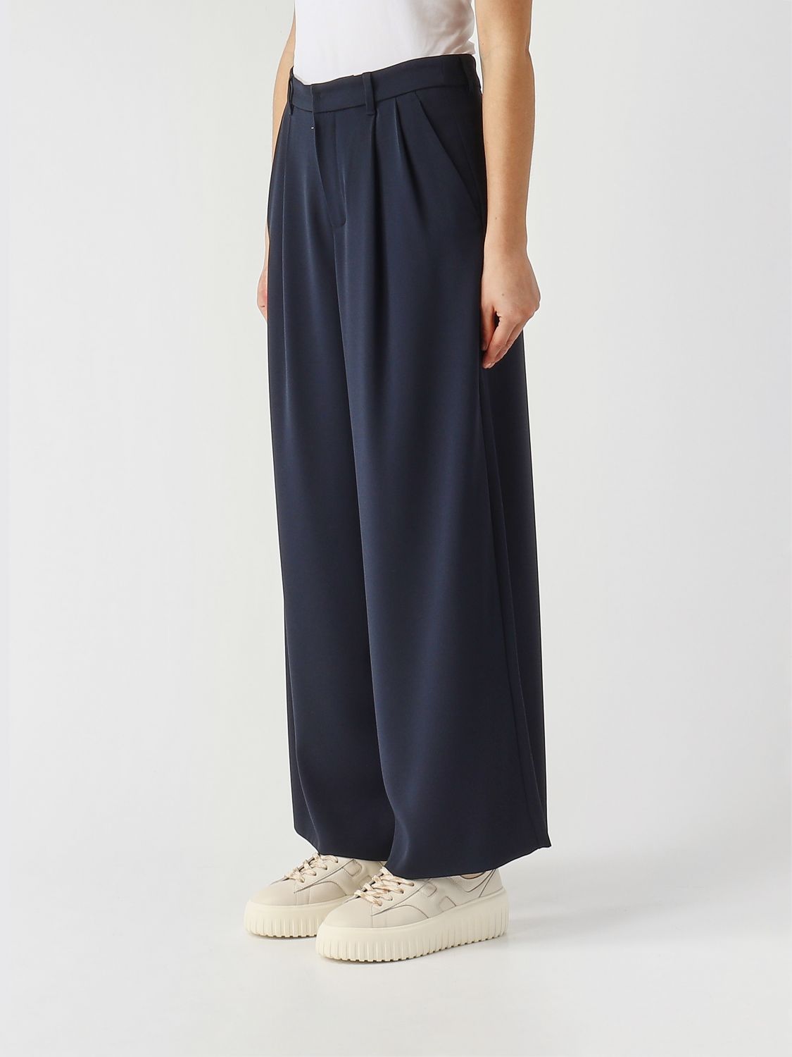 Pants Woman color Navy