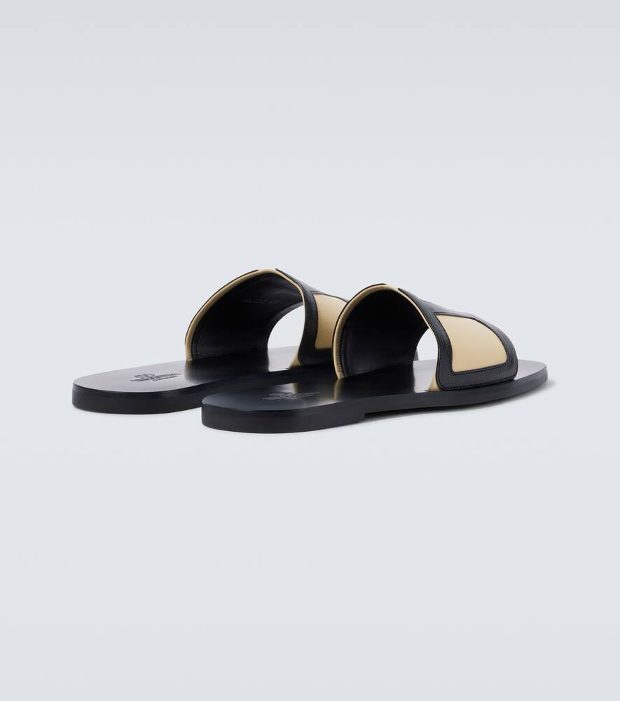Valentino Garavani VLogo leather slides
