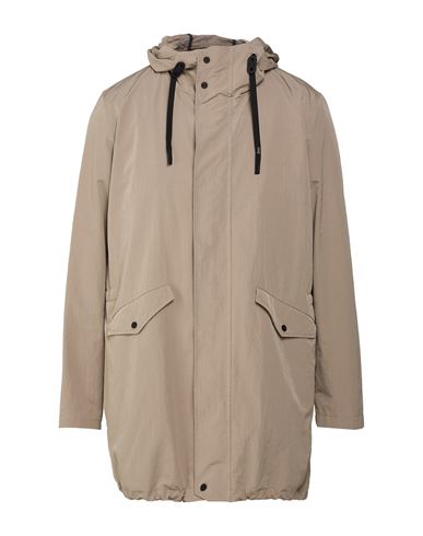 Man Overcoat & Trench Coat Taupe Size 40 Polyimide, Polyester