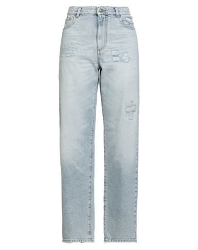 Woman Jeans Blue Size 29 Cotton
