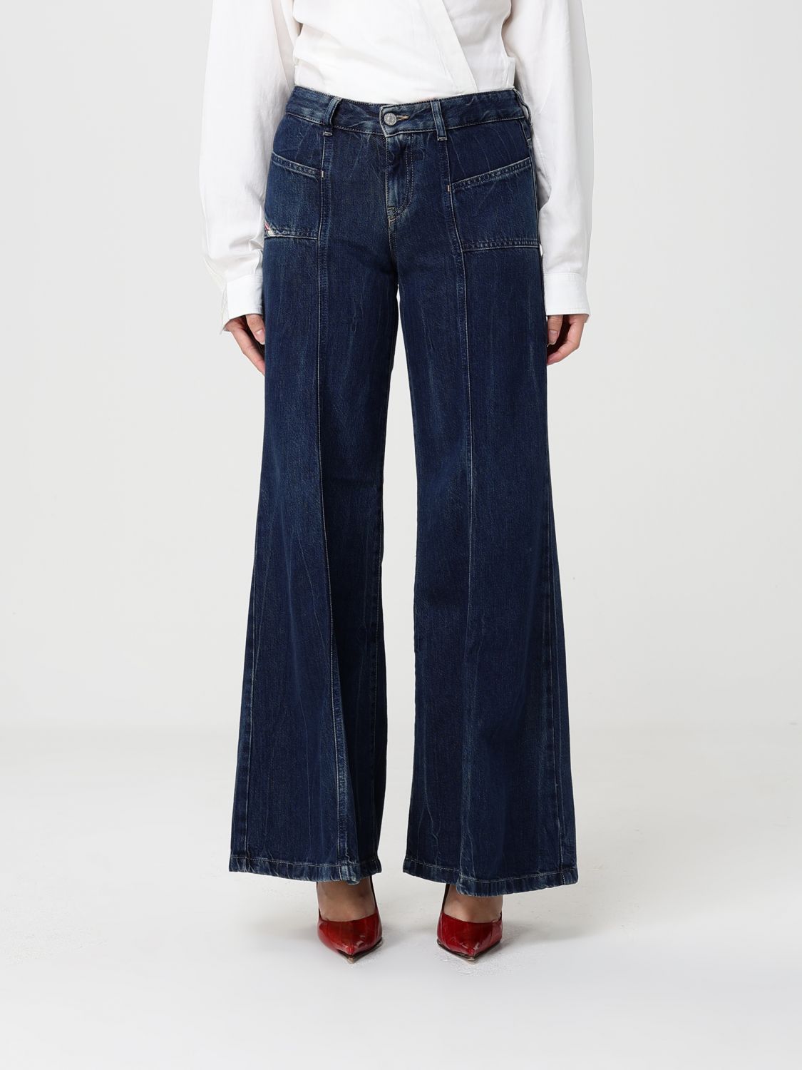 Jeans Woman color Blue