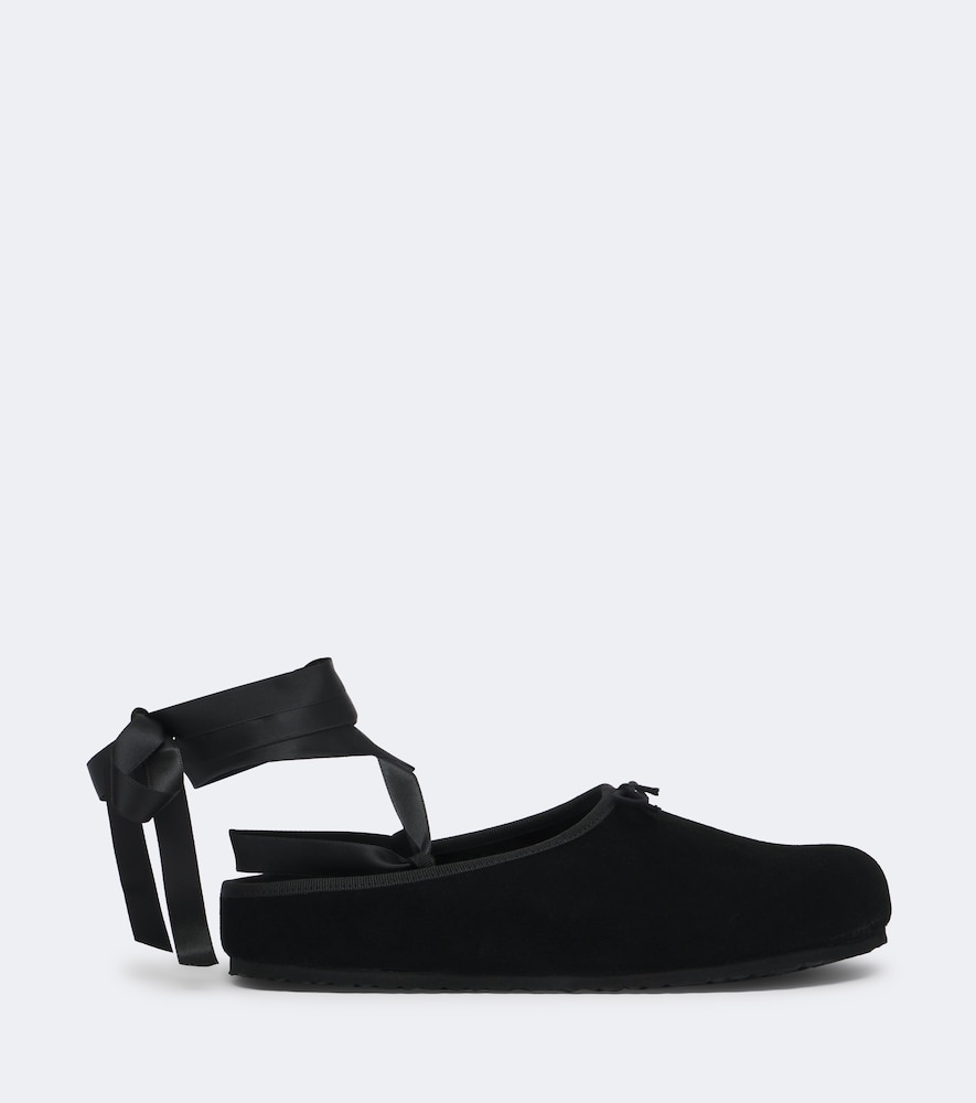 X Repetto Opera suede mules