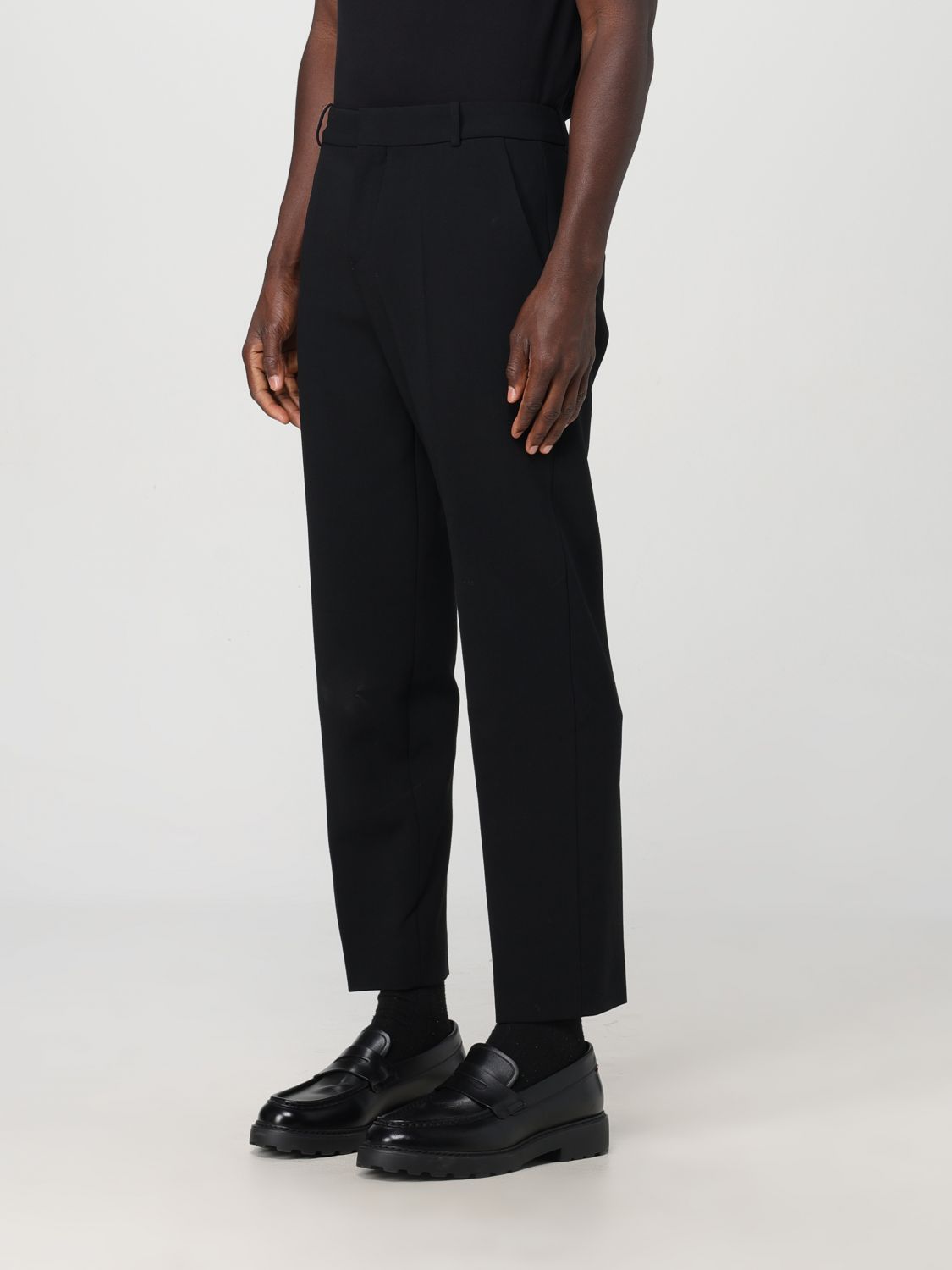 Pants Men color Black