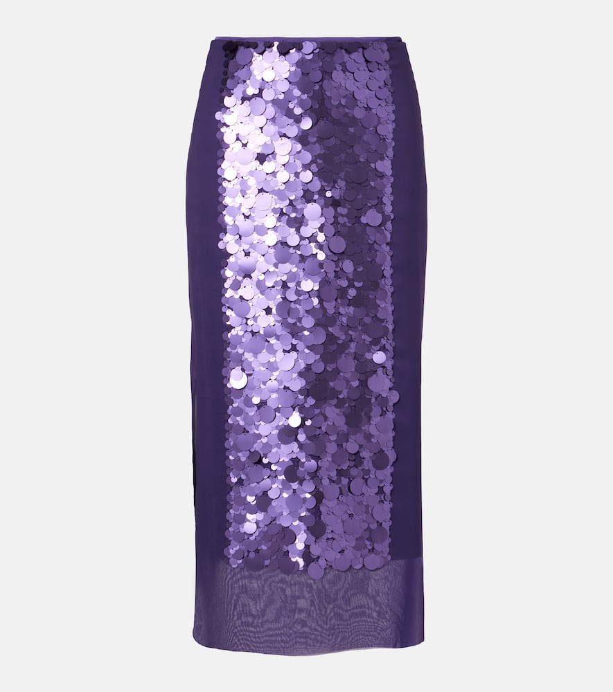 Cambo sequined midi skirt