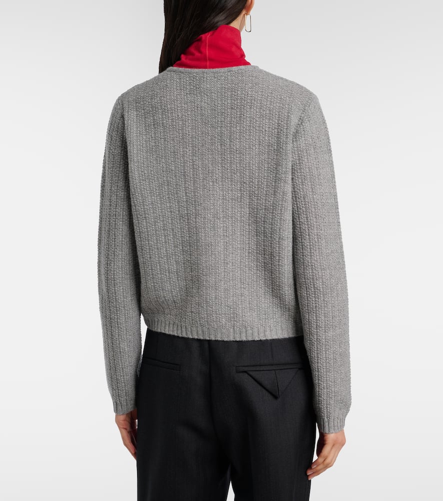 Wool and cashmere cardigan