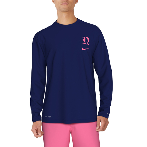 Men's Rash Guard Lux Letter Long Sleeve Hydro Guard NESSF474-440