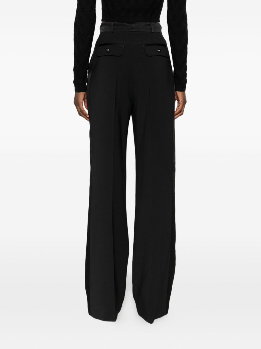 Flared-Leg Trousers