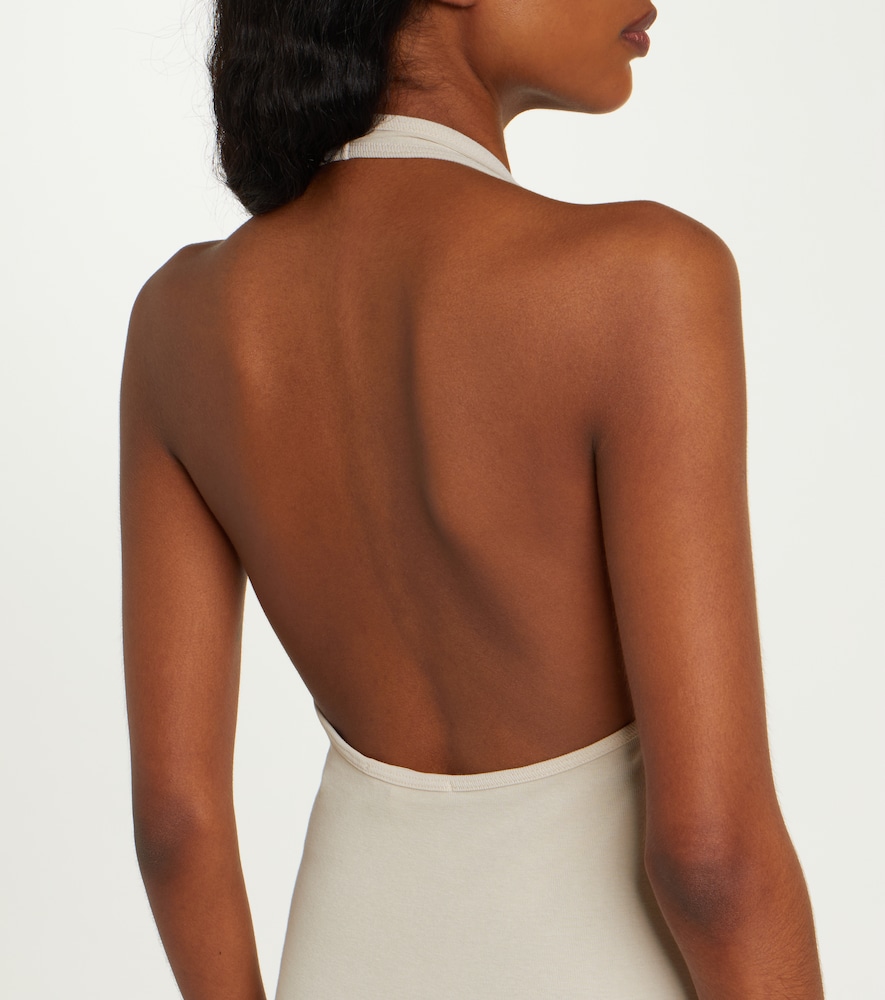 Stevie cotton jersey midi dress