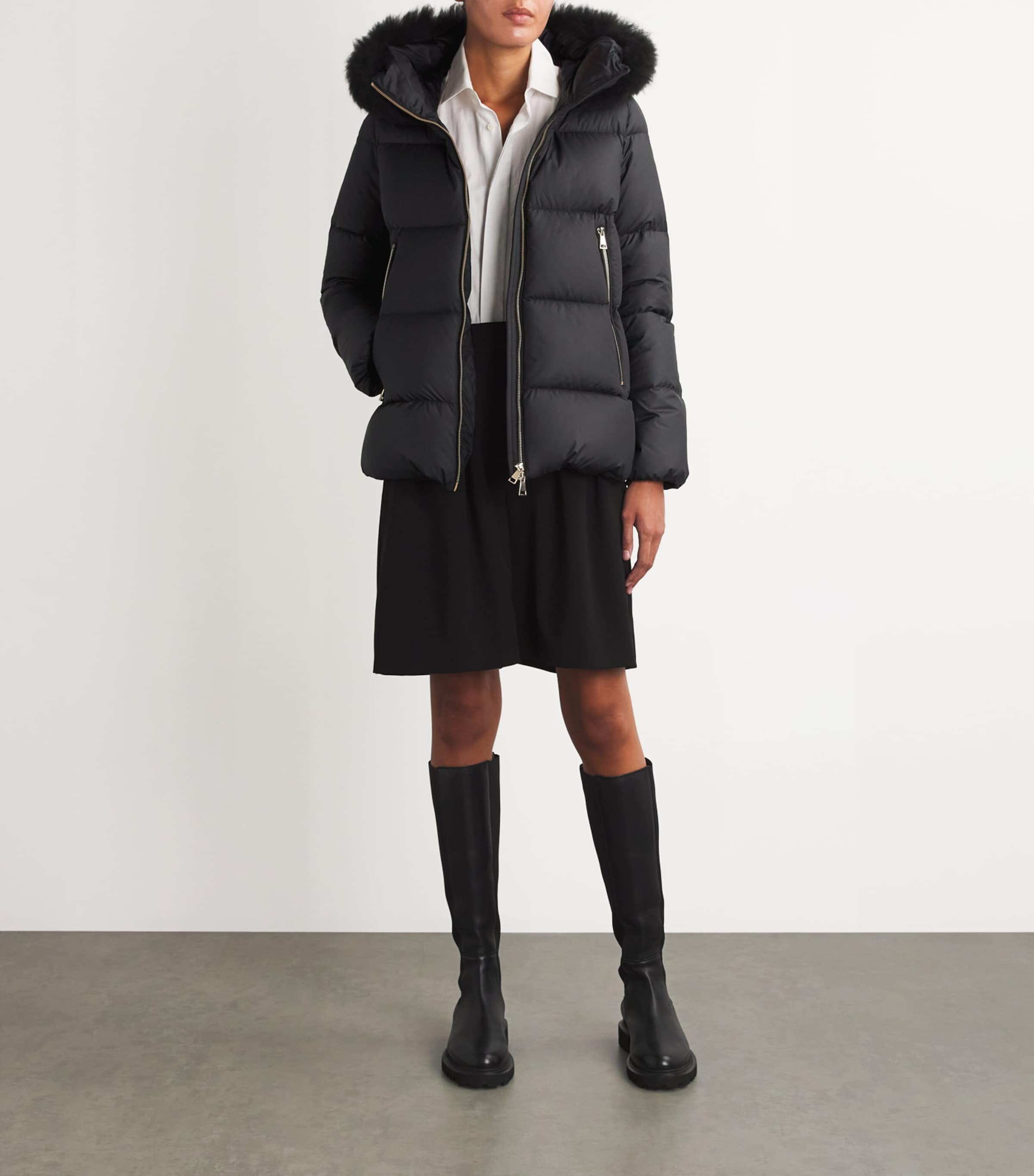 Down-Filled Laichefur Parka