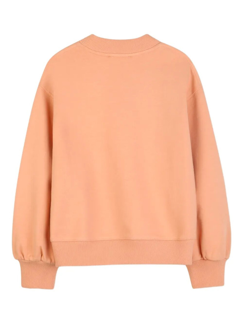 Girls Peach Logo Sweatshirt