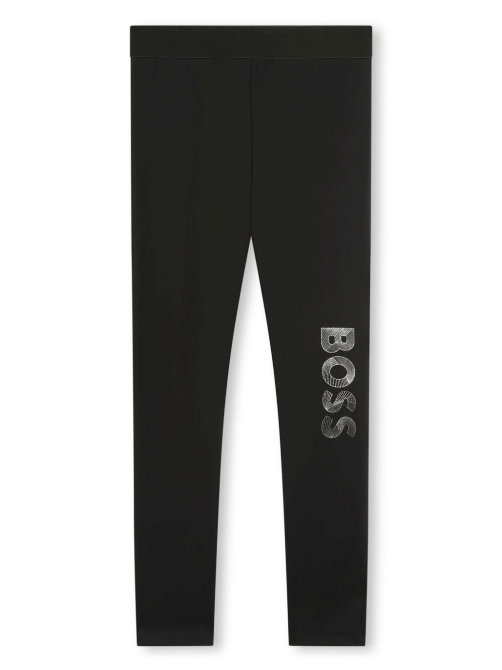 Logo-print leggings - Black