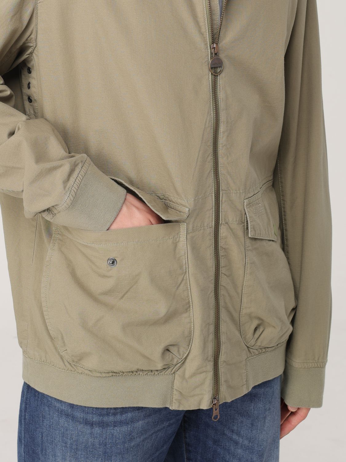 Jacket BARBOUR Men color Green