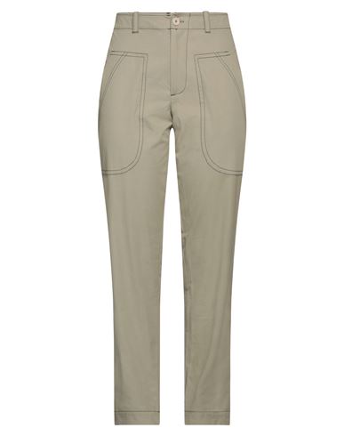 Woman Pants Khaki Size M Organic cotton
