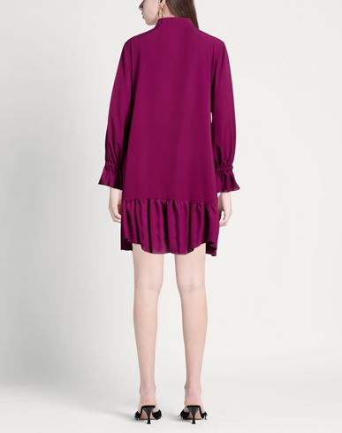 Woman Mini dress Plum Size 12 Polyester
