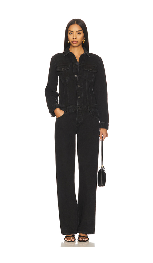 AGOLDE Esther Jumpsuit in Raven. S also in XS
