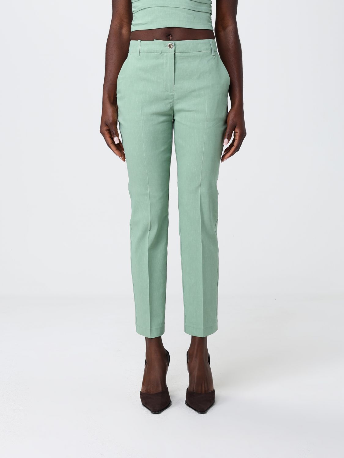 Pants Woman color Green