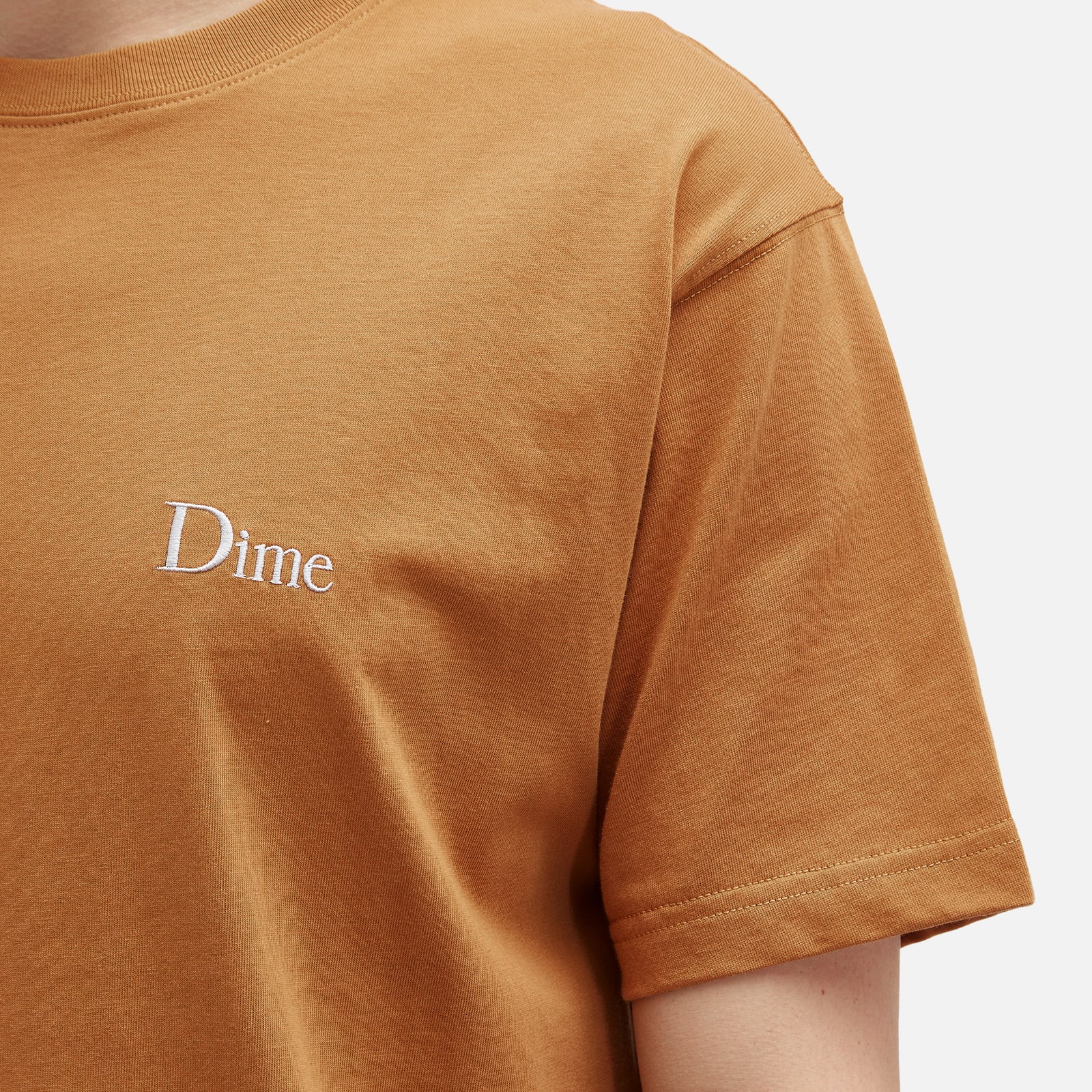 Men's Classic Small Logo T-Shirt in Almond