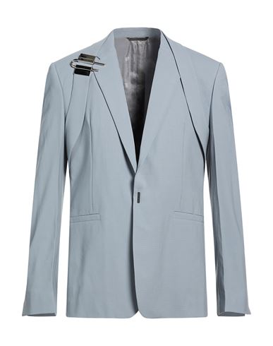 Man Blazer Grey Size 42 Wool, Polyamide, Elastane