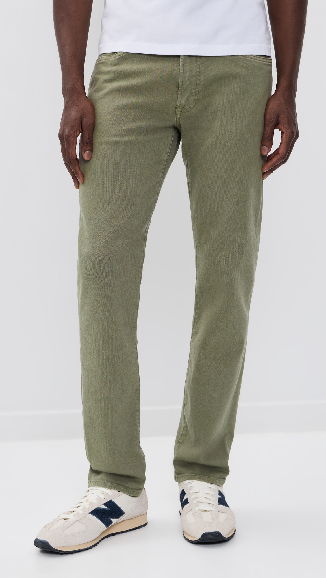 Elijah Perform Denim Slim Straight Jeans Nova Green