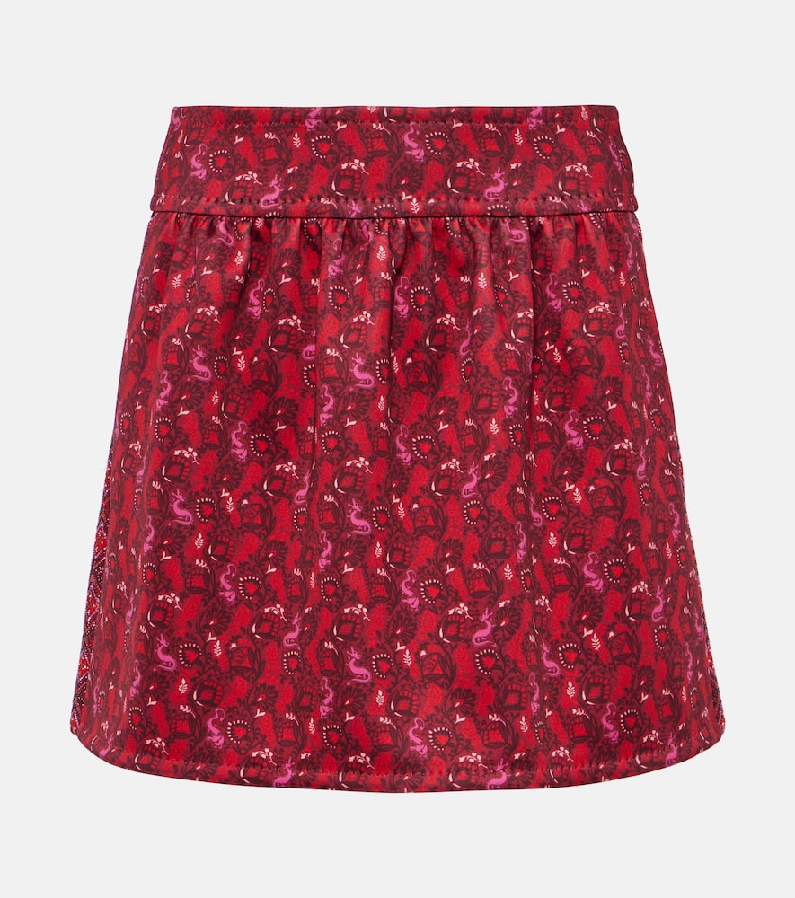 Balocco embellished floral midi skirt