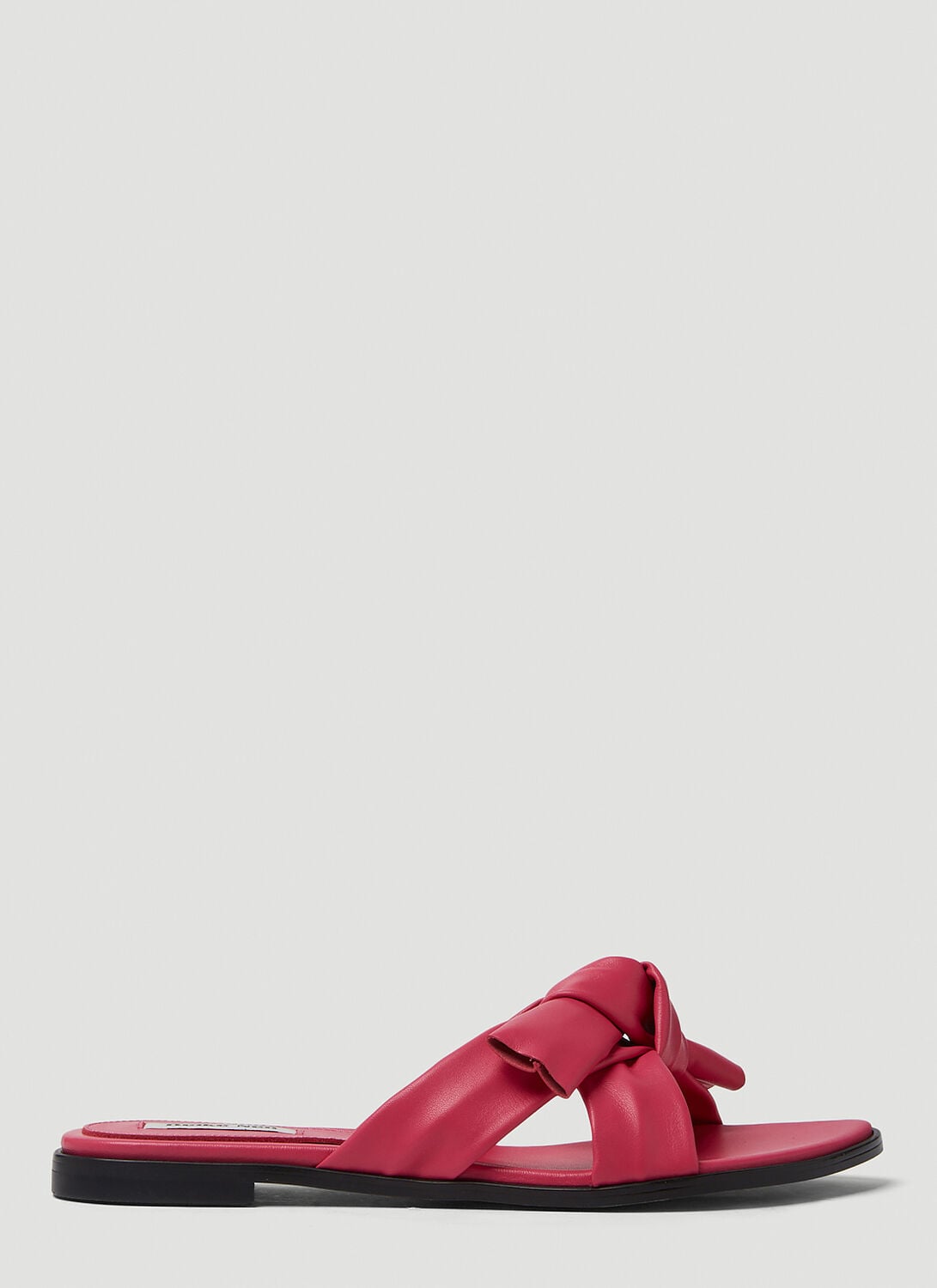 Cross Knotted Flat Sandals - Woman Sandals Pink Eu