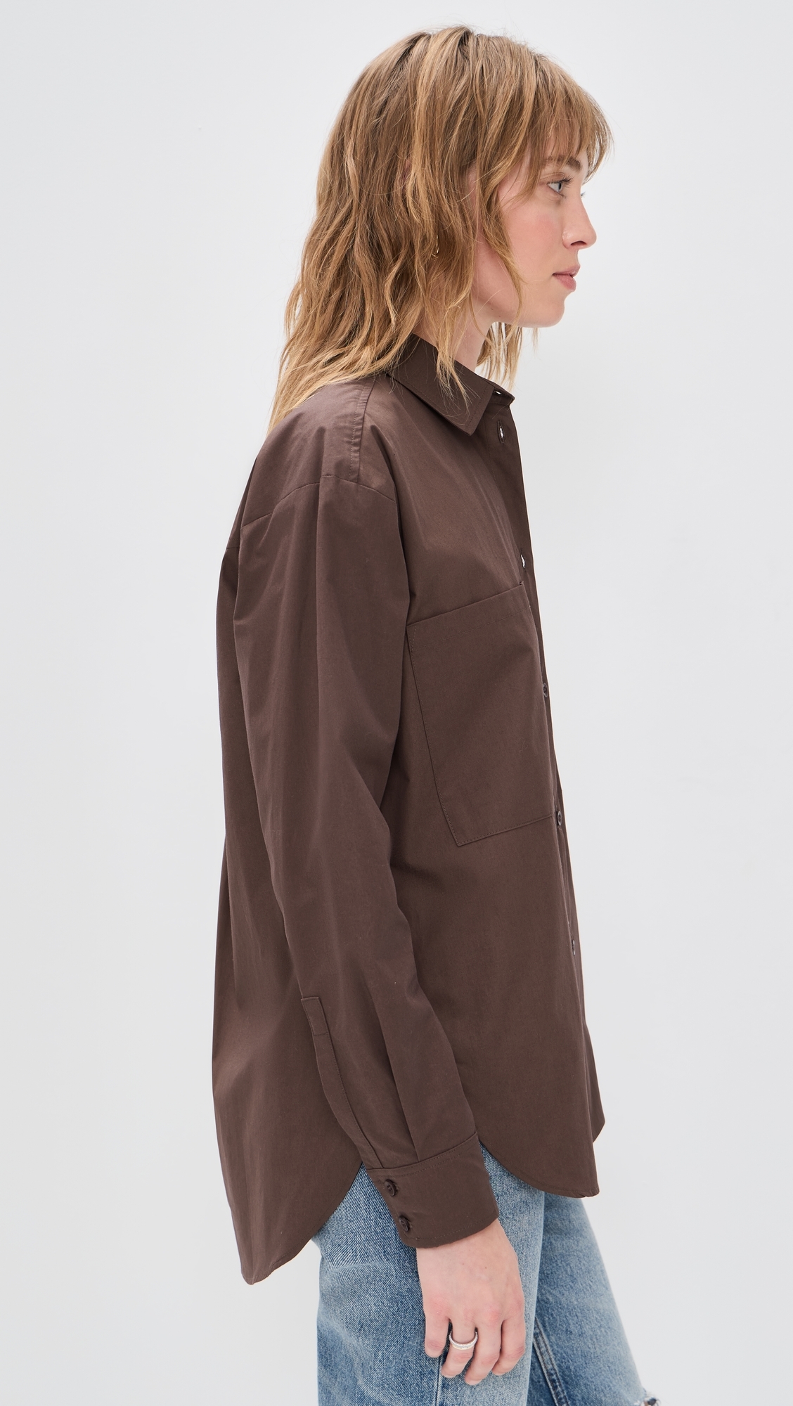 Teddy Buttondown Brown