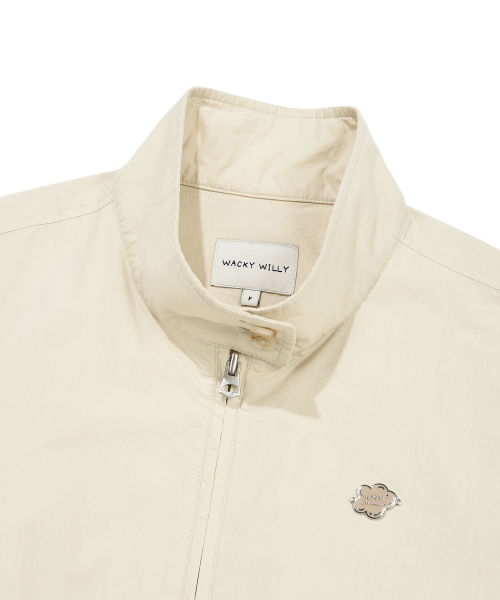 Women's Cotton Harrington Jacket Beige