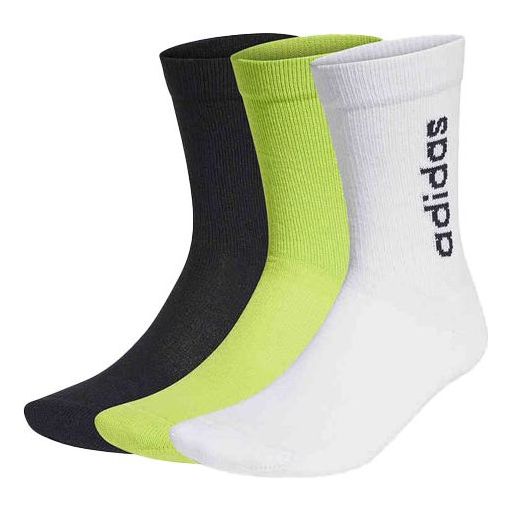 Neo Sports Outdoor High Top Mid Tops Socks Couple Style 3 Pairs 'Black Green White'