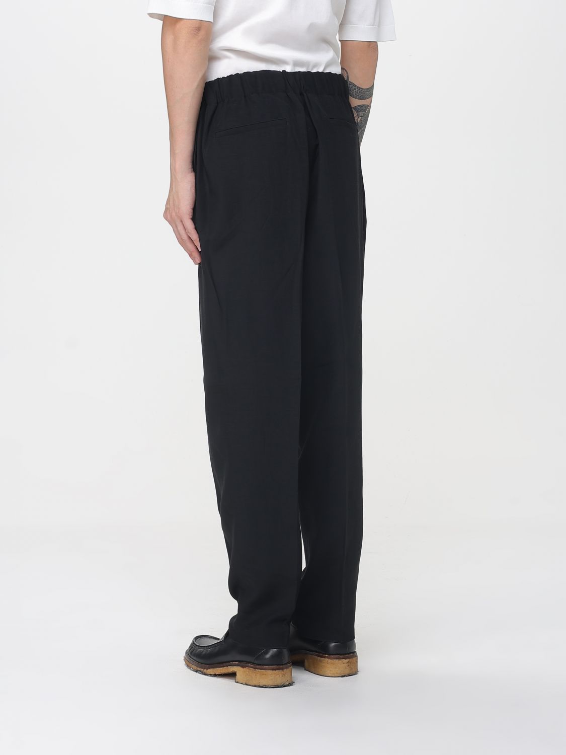 Pants Men color Black