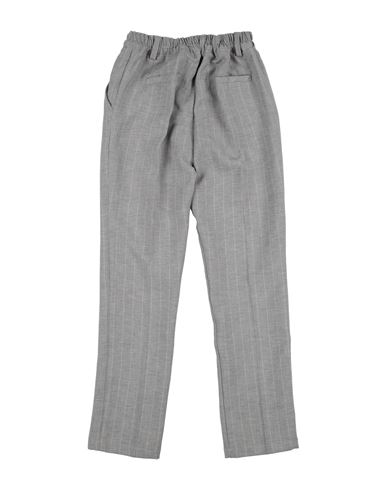 Kid Boy Pants Grey Size 10 Polyester, Viscose