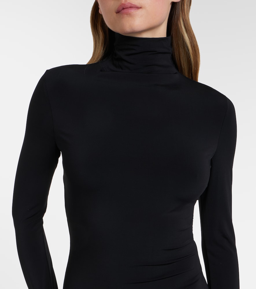 Crêpe jersey gown