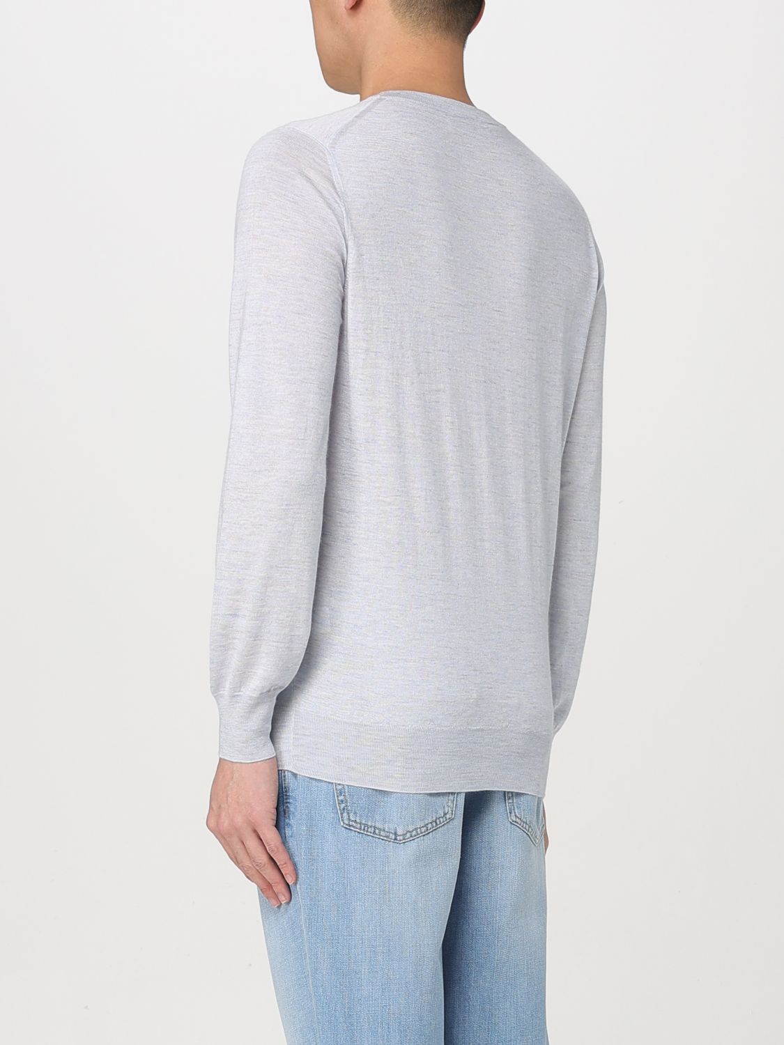 Sweater Men color Gnawed Blue